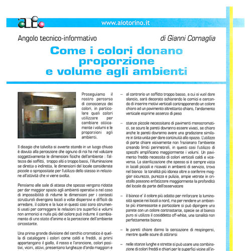 COME I COLORI DONANO PROPORZIONE